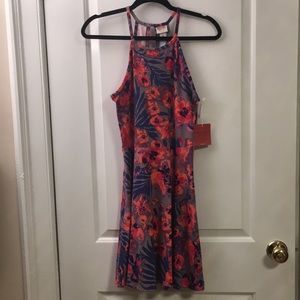 Brand NWT small Mossimo floral dress